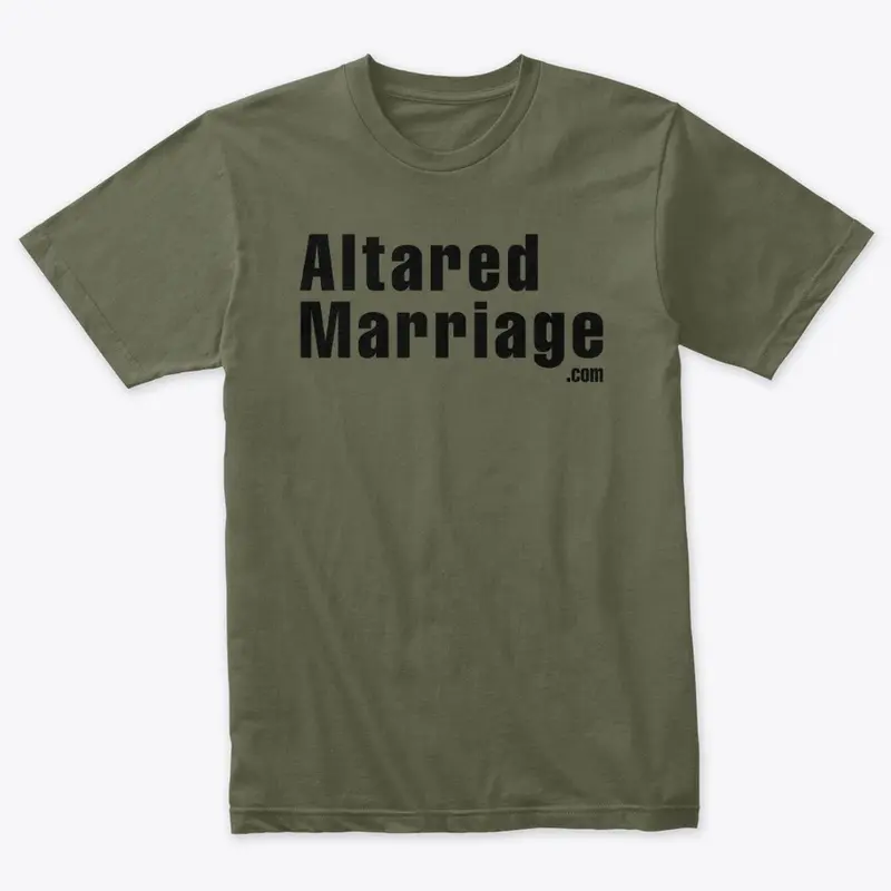 Altared Marriage Black Ink