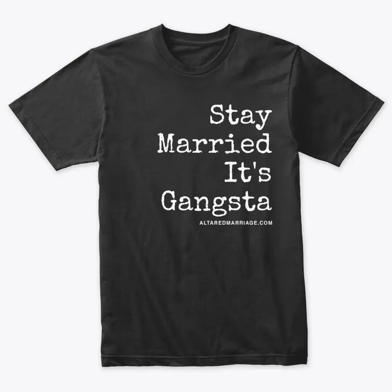 MEN'S TRIBLEND "STAY MARRIED" TEE