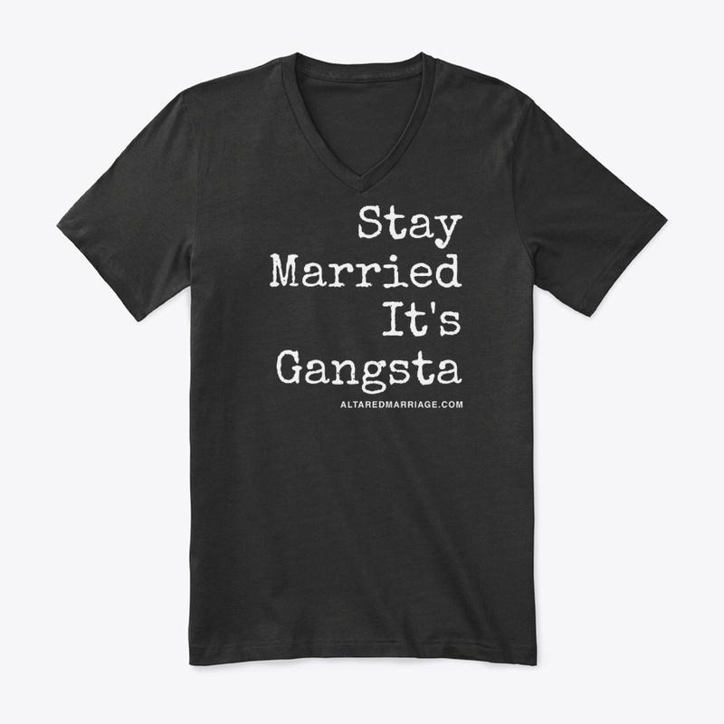 Stay Married VNeck Tees